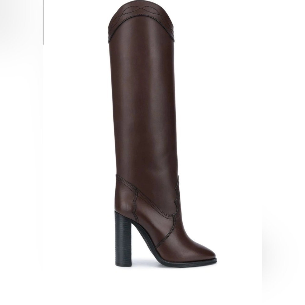 Women's Faux Leather boots, Sz 8.5.